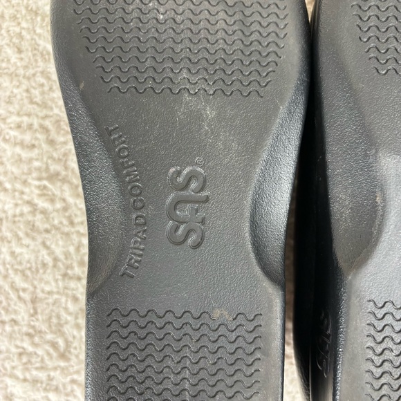 SAS Shoes Womens 9W Black Tripod Comfort Moccasin Slip On Leather Comfort Loafer - Picture 13 of 15